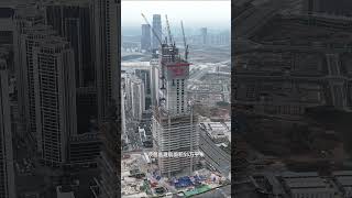 中国在建西部第一高楼，成都天府中心，设计高度489米，总投资107亿，预计2027年12月完工。#地标建筑 #摩天大楼