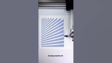 Drawing process with pen plotter machine #art #lineart