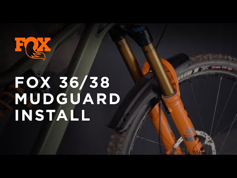 How To Install the FOX 36/38 Mudguard |