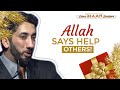 Allah says help others i best nouman ali khan lectures