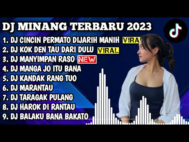 DJ MINANG TERBARU 2023 - DJ CINCIN PERMATO DIJARIH MANIH X KOK DEN TAU DARI DULU FULL BASS class=