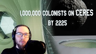 1,000,000 people on Ceres by 2225 - The Haworthia Megastructure