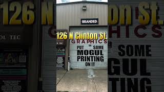 ****Breaking News**** BRANDED BY MOGUL PRINTING NOW OPEN ON CLINTON ST