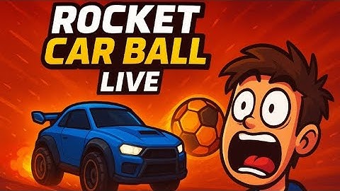 🔴Welcome to RCG ZONE Live Stream!  Rocket Car Ball LIVE – Obby Challenge! Don’t Fall 😆