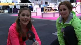 Maria Forsblom Direkt Från Hälsomässan I Stockholm - Nyhetsmorgon Tv4