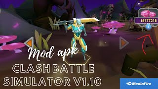 CLASH BATTLE SIMULATOR MOD APK V1.10 DOWNLOAD LINK.#clashbattle #suscribe screenshot 3