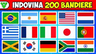 🚩 QUIZ BANDIERE DEL MONDO 🌎 Riesci a Indovinarle Tutte? (200 Bandiere) 🧠🔥 screenshot 5