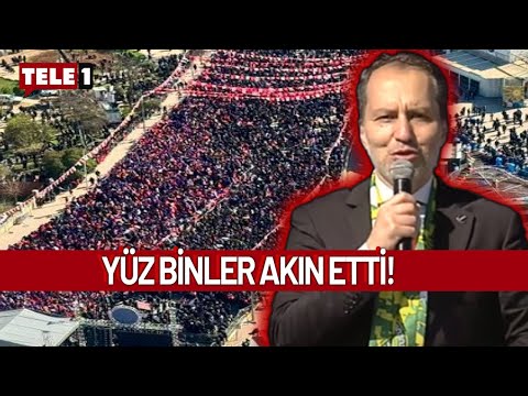 Yeniden Refah'tan AKP’nin kalesi Şanlıurfa'da gövde gösterisi