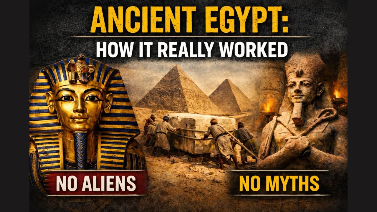Ancient Egypt Explained: How It Actually Worked (No Myths, No Aliens)
