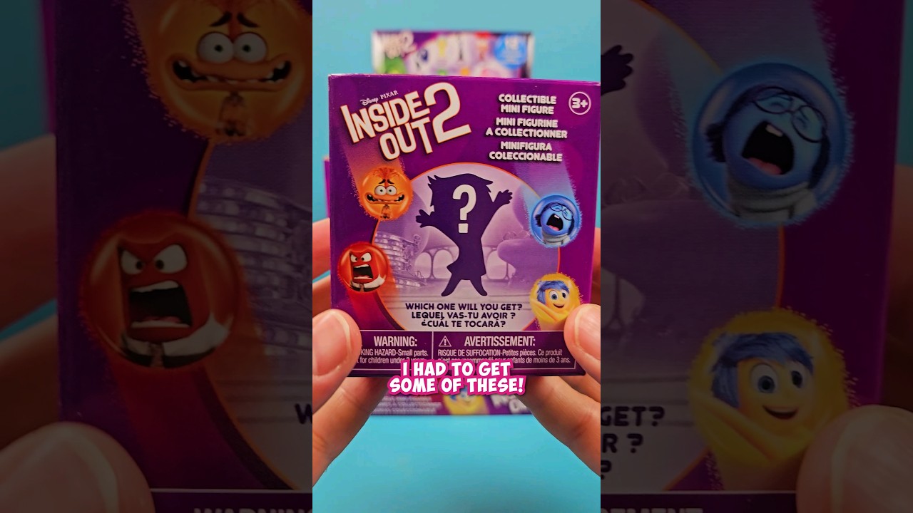 Глубокая тёмная тайна?! 😱 (ASMR распаковка игрушек Inside Out 2) 