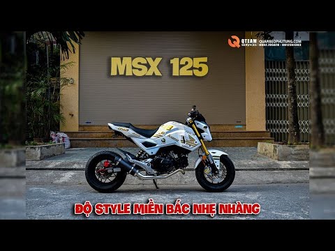 Video HONDA MSX 125 độ style lùn Quá Đẹp và Ấn Tượng l MSX... - youtube