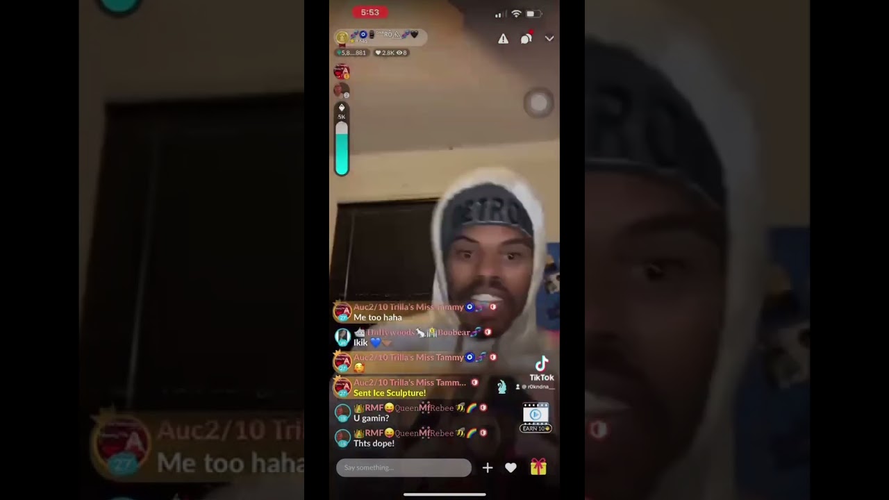 R0K’s REACTIONS On The MeetMe Live’