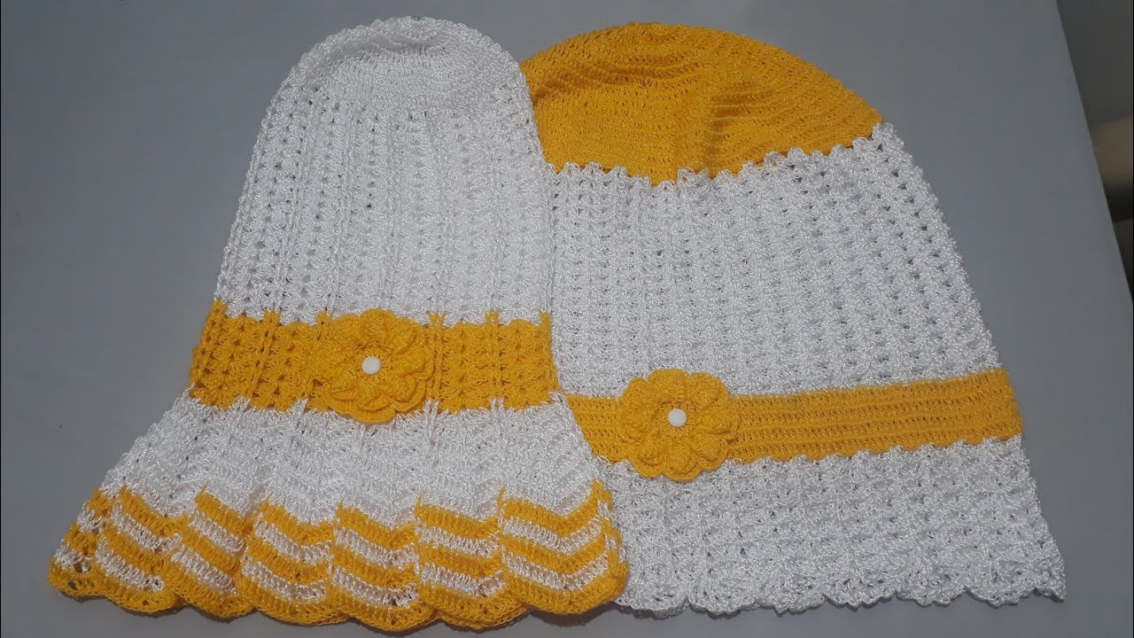 Capa de crochê para garrafão de água 20 litros.