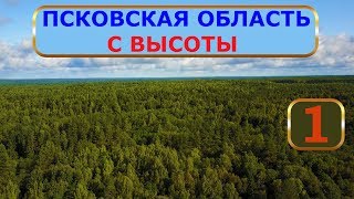 Псковская область с высоты, 1 часть / Abandoned russian village, aerial view, drone flight, part 1