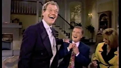 David Letterman's First Visit to Regis and Kathie ...