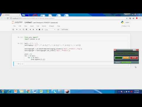 Operations research tutorial #2 : Baseball game problem in python