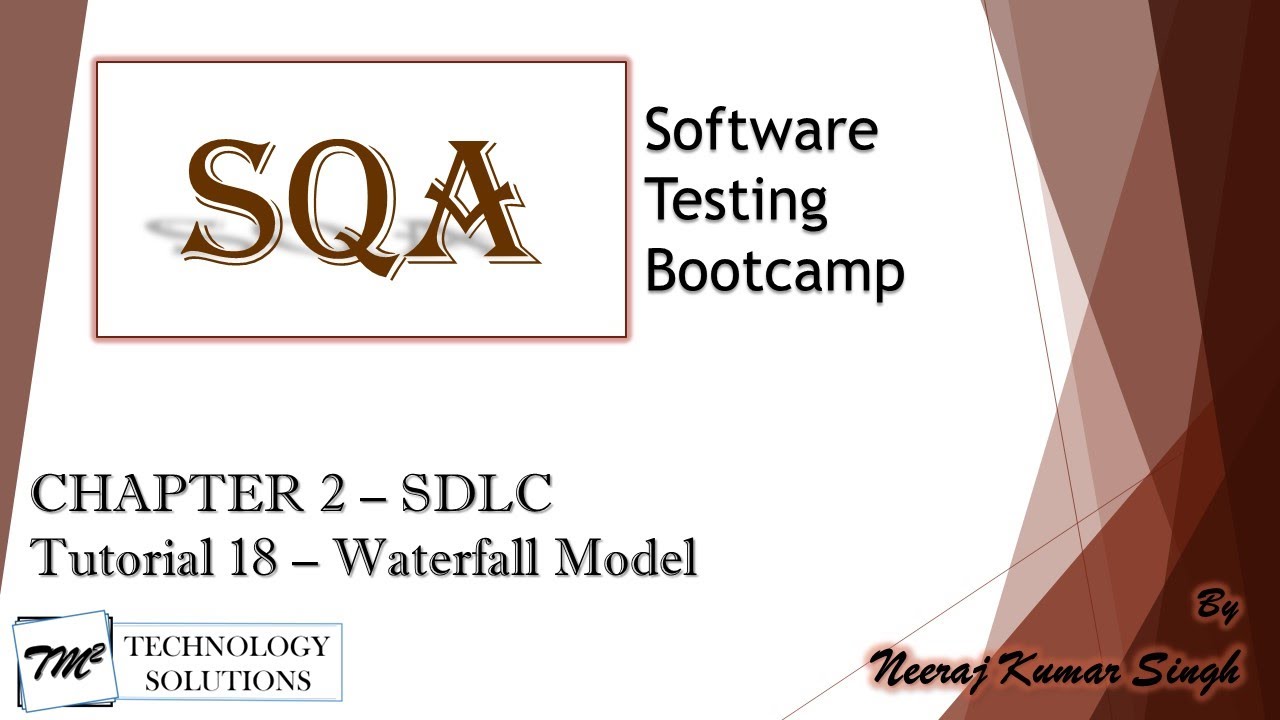 Software Testing Bootcamp | SDLC Models | Waterfall Model | Software ...