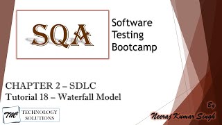 Software Testing Bootcamp | SDLC Models | Waterfall Model | Software Testing Tutorials