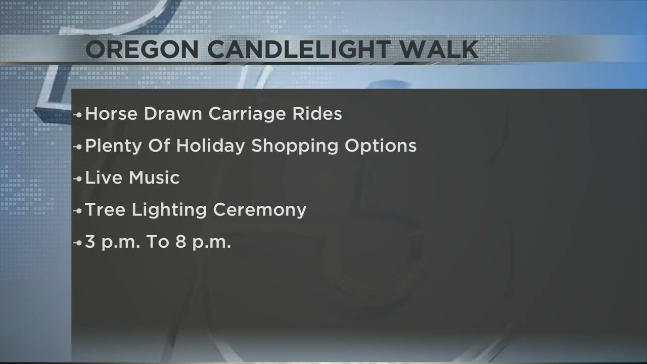 Oregon hosting annual Candlelight Walk YouTube
