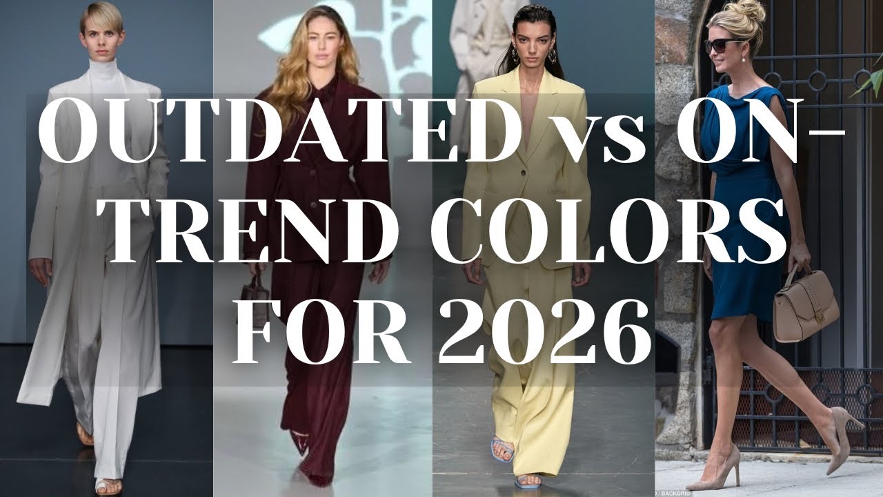 2026 Fashion Color Trends: 7 Colors That Are OUT and 10 That Are IN