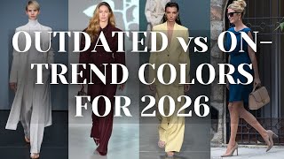 2026 Fashion Color Trends 7 Colors That Are Out And 10 That Are In