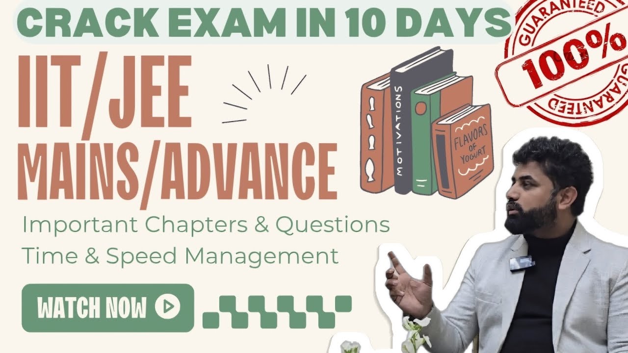 Crack IIT in First Attempt Important Chapters questions for IIT JEE ...