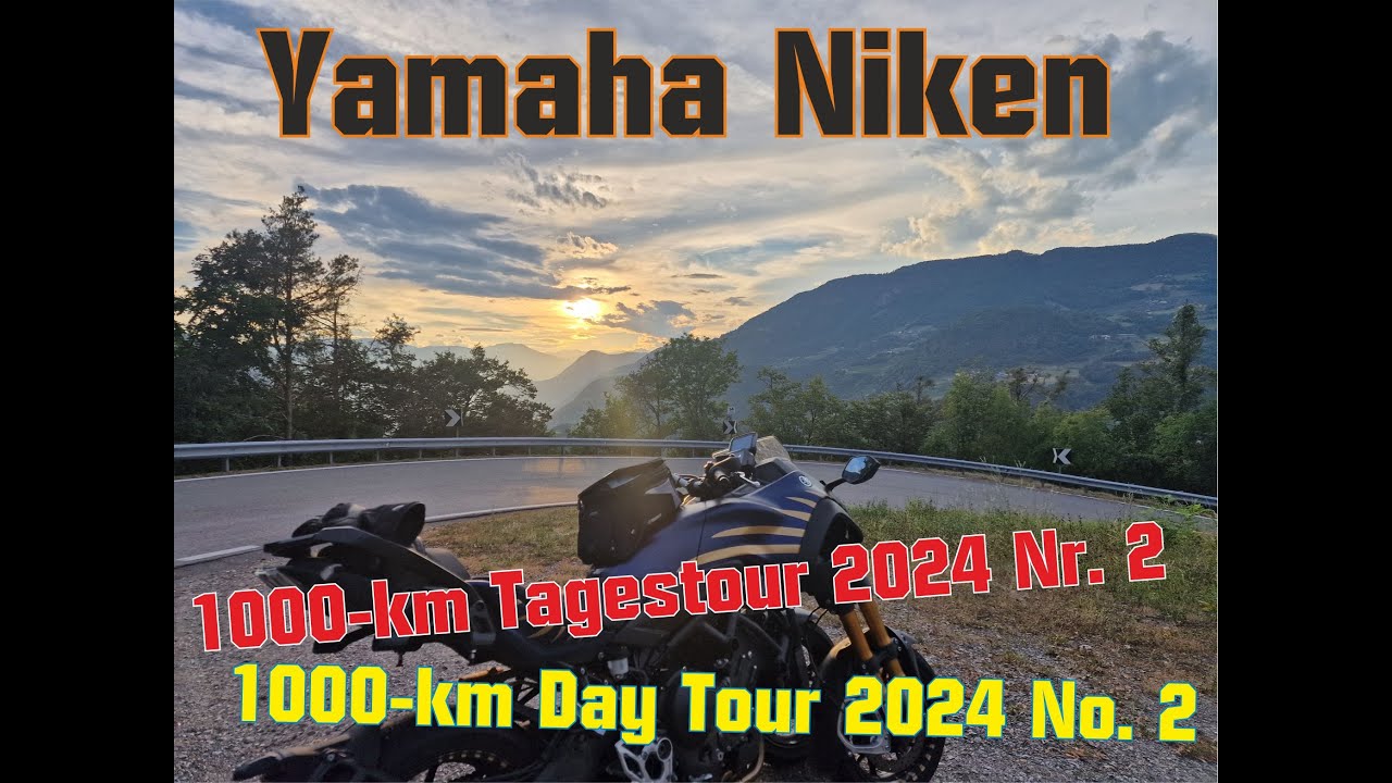 Yamaha Niken 1000-Kilometer Tagestour 2024 Nr. 2