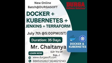 🚀 New Online Batch @DURGASOFT