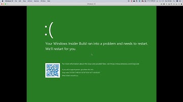 Windows 10 - Trying to fix my broken windows insider preview machine - Part 1