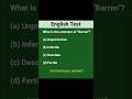 English Test 🤔!! All Competitive Exam!! #english