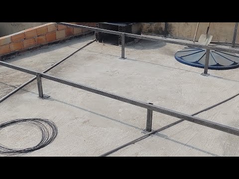 Estrutura toda Pronta Para Receber as Telhas