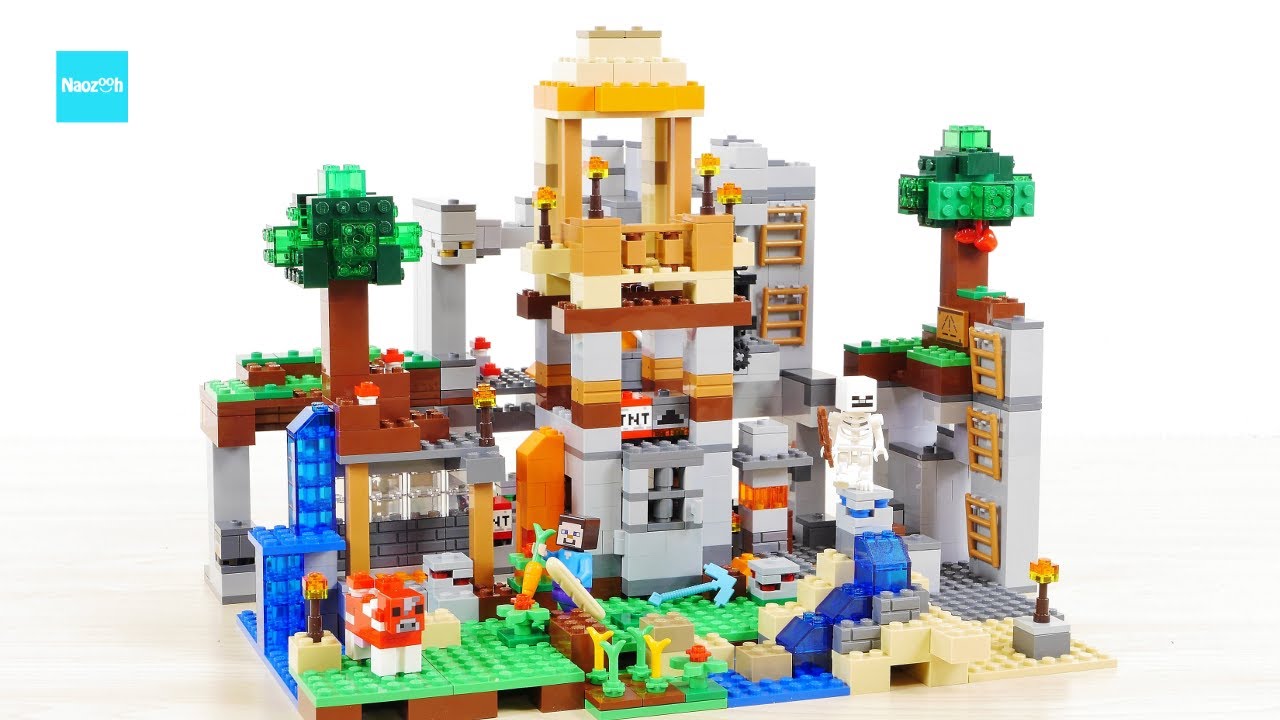レゴ マインクラフト クラフトボックス 21116 ／ LEGO Minecraft The Crafting Box Speed Build &  Review