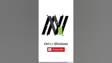 Inkscape Beginner Tutorial | Simple "N" Letter Logo #Shorts