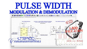 Pulse Width Modulation and Demodulation—Communications - LTSPICE