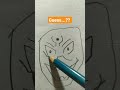 Trash Turns Into Masterpiece #shorts #anime #drawing #jujutsukaisen #viral #trending #dbz #dbs #art