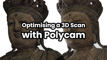 Optimising a 3D Scan with Polycam