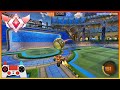 Rocket league gameplay 1 hour  grand champ no commentary