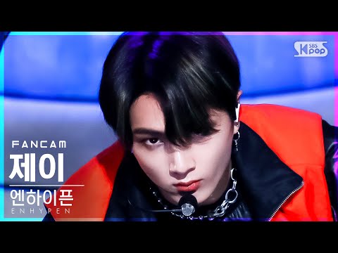 [안방1열 직캠4K] 엔하이픈 제이 &amp;#<strong>39</strong>;<strong>Blessed</strong> Cursed&amp;#<strong>39</strong>; (ENHYPEN JAY FanCam)│@SBS Inkigayo_2022.01.16.