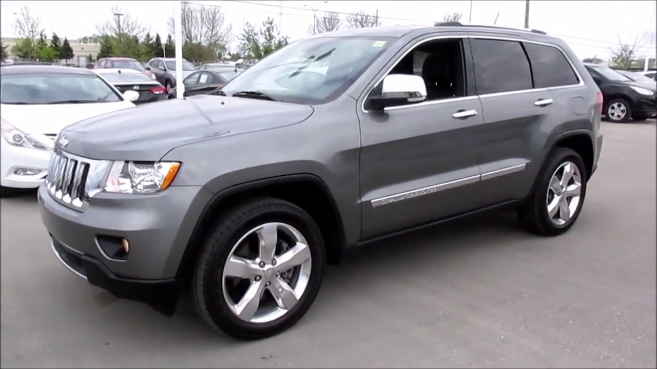 2013 Jeep Grand Cherokee Overland Full Tour - YouTube