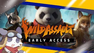 【Wild Assault】パンダ登場!? 新作ケモノTPSを遊ぼう!!【摩耶パンダ/ケモノVtuber】