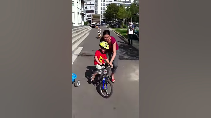 Apprentissage du vélo sans roulette J-1
