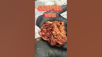 Copper Wire From Motors And Transformers: COPPER THE SCRAPPERS GOLD 💰💰💰#copperrecovery