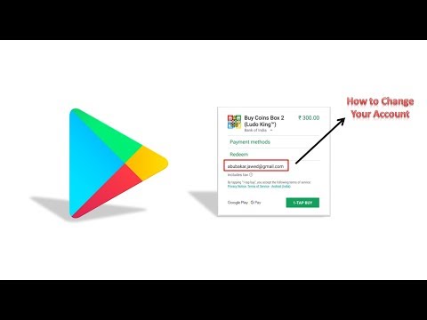 How To Swipe/change The Account While Doing In-app Purchse In A Play Store