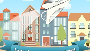 Glider.io: Paper Plane Flight Gameplay Video Android/iOS