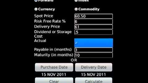 Amazing Time Value Analysis App - Time Value of Money Professional BlackBerry App Video