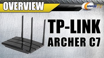TP-LINK Archer C7 AC1750 Gigabit Router Overview - Newegg TV
