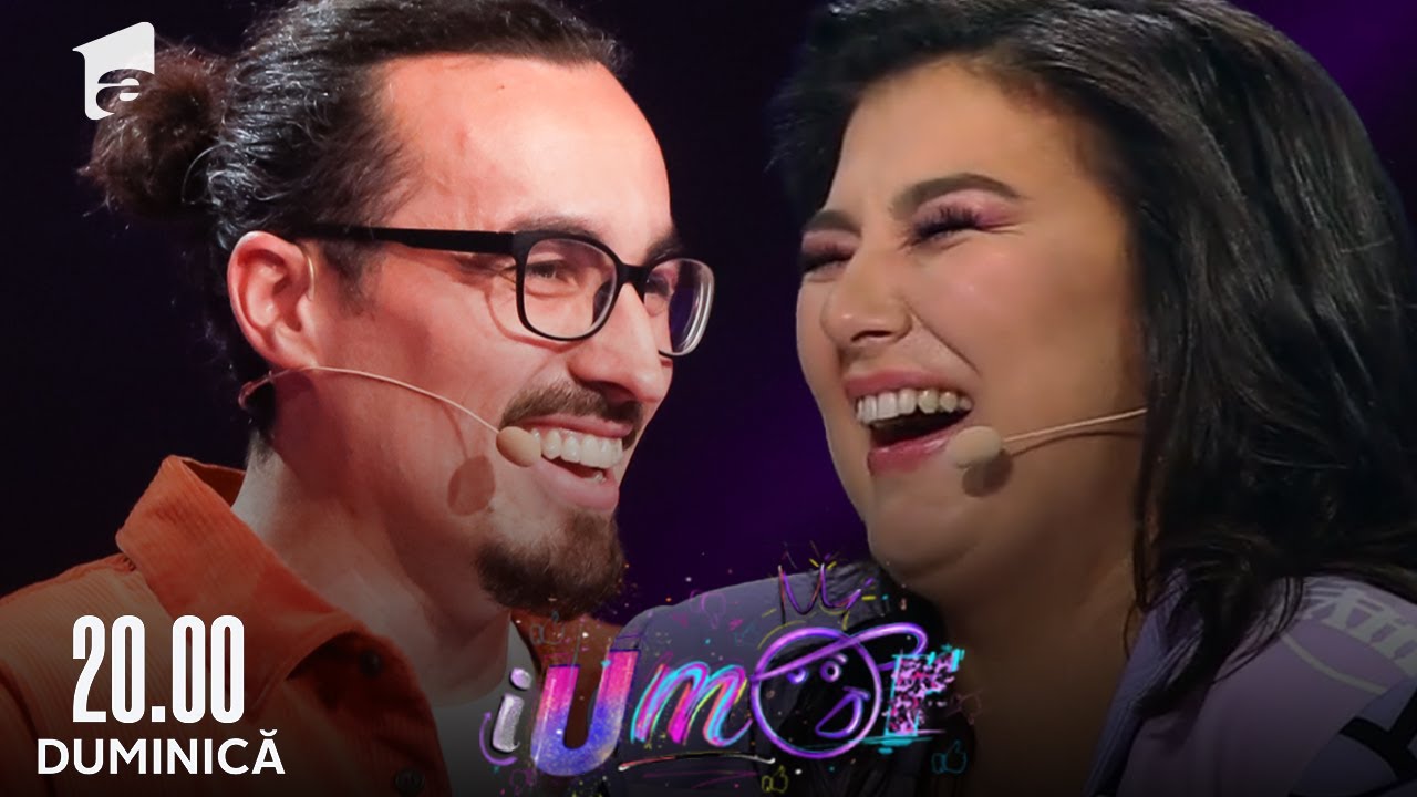 ⁣Mincu a dat croșeu după croșeu! 🤣 Maria Popovici, luată DUR la roast de către soțul ei