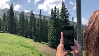 Amazing🤩 11,290 Feet of Elevation(3441 Meters)! 4K Ski Lift up Snowmass Mountain, Colorado, Part 2.