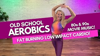 30 MINUTE OLD SCHOOL LOW IMPACT AEROBICS - 80's and 90s MUSIC WORKOUT