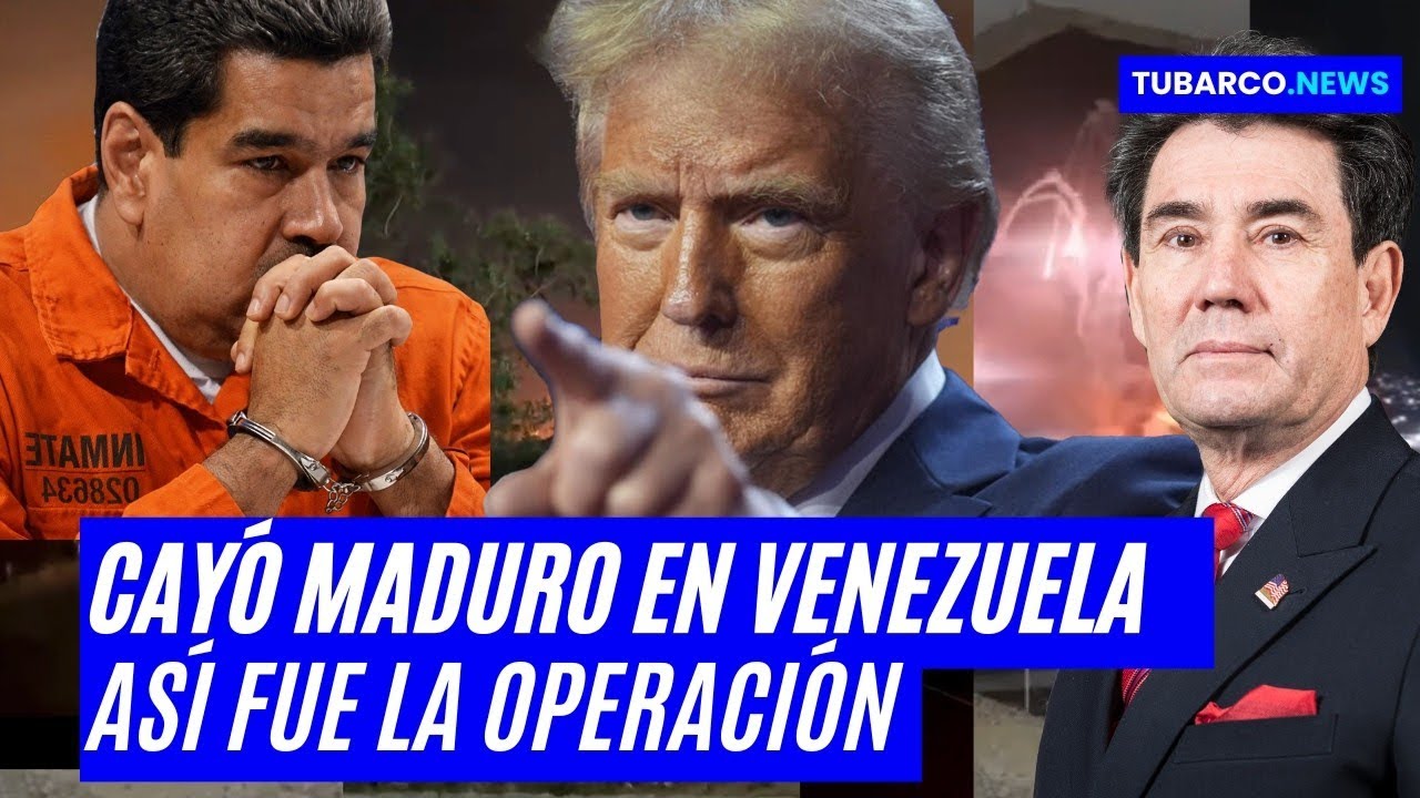 Operación“Captura Maduro” en Caracas | Videos, explosiones y análisis de lo que viene para Venezuela